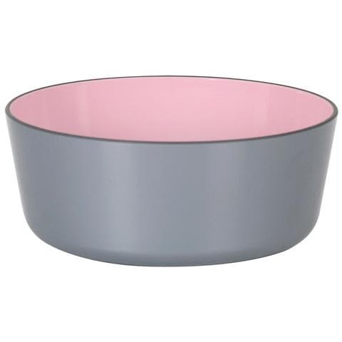 Ciotola Melammina Rosa /grigio 16,5 X 6,5 Cm 800 Ml - Foto 1