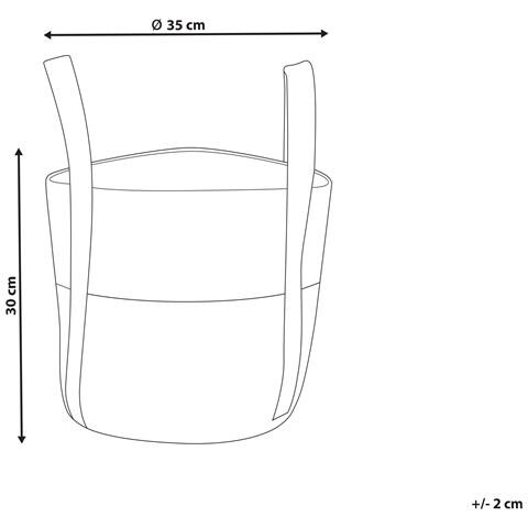 Cestino Sonipat Iuta Naturale - Foto 12