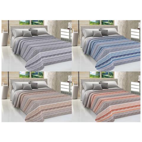 Copriletto Piquet Primavera Estate 100% Cotone Sofia Disegno Rodrigo Singolo Rosa - Foto 2