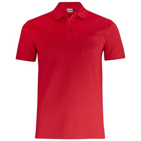 Basic Polo With Pocket Rosso Xs - Foto 1
