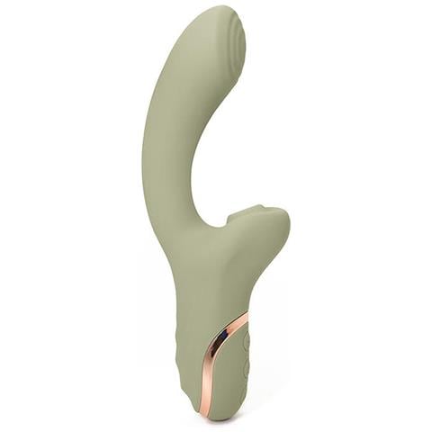 Vibratore Discreto 10 Modalità Di Vibrazione E 10 Modalità Di Aspirazione Verde - Foto 1