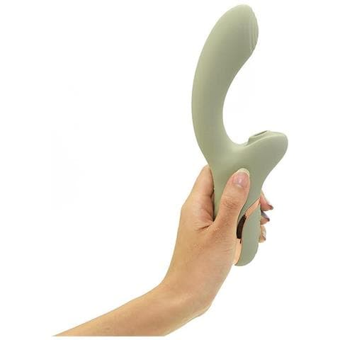 Vibratore Discreto 10 Modalità Di Vibrazione E 10 Modalità Di Aspirazione Verde - Foto 2