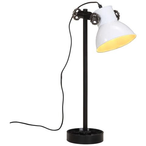 Lampada Da Scrivania 25 W Bianca 15x15x55 Cm E27 - Foto 1