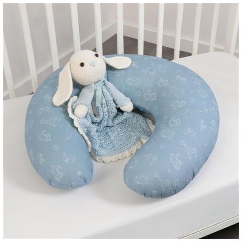 Cuscino Allattamento Azzurro - Foto 3