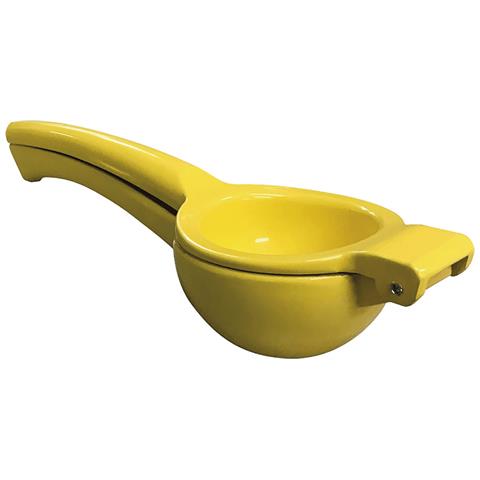 Victoria 31312 Spremiagrumi Manuale, Alluminio Fuso, Massima Estrazione Di Succo Spremi Limone  Giallo - Foto 1
