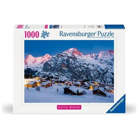 Puzzle Da 1000 Pezzi Oberland Bernese, Mrren (highlights), Adulti E Bambini, A Partire Da 14 Anni, Puzzle Di Alta Qualità, 12000254, R - Foto 1