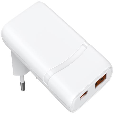Carica Batterie 65W 2 Out USB A - USB C - Foto 1