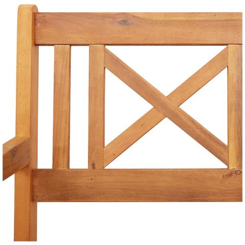 Sedie da giardino  8 pz 56x55.5x90 cm Legno massello di acacia, Sedie da giardino  2 pz 56x56x90 cm Legno massello di acacia - Foto 9