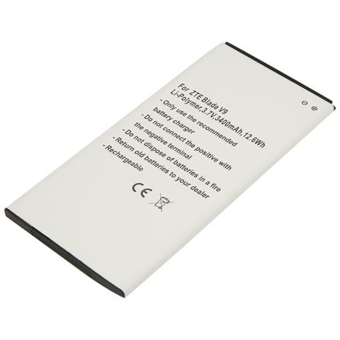 Batteria Per Zte V9 / V9 Light Tab Bianco Li-polimer 3.7v 3400mah 12.6wh - Foto 1