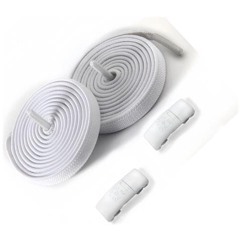 Lacci Per Scarpe Con Chiusura Magnetica, Elastici E Facili Da Usare, 2 Paia, Compatibili Con Scarpe Da Ginnastica, Scarpe Eleganti E Casual White - Foto 3