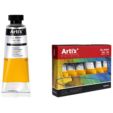 Pack 6 Uds. Pittura Adolio Esperto 50 Ml Gialla Media - Foto 1
