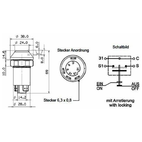 Pulsante 12v Faro Lavoro - Foto 3