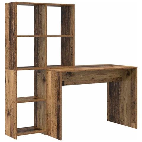 Scrivania Legno vecchio 138.5 x 55 x 143 cm Legno multistrato - Foto 1