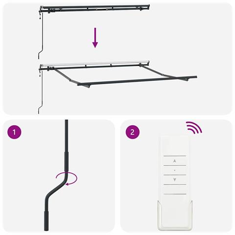 Tenda Retrattile Multicolore 350 x 200 cm - Foto 9