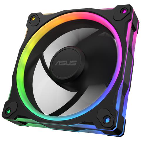 Prime MR120 Fan ARGB Black Case per computer Ventilatore 12 cm Nero - Foto 2