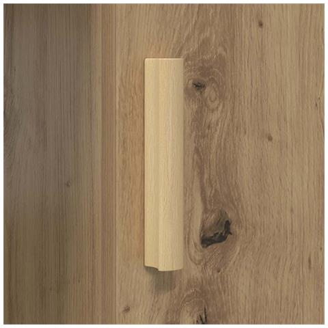 Scrivania Rovere artigianale 140 x 50 x 75 cm Legno multistrato - Foto 9
