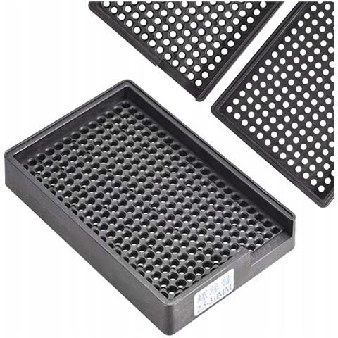 Vassoio Antistatico Esd Per Viti 2,5-3mm - 273 Fori Organizer | Materiale Resistente, Facile Accesso | Uso In Elettronica E Fai Da Te - Foto 1
