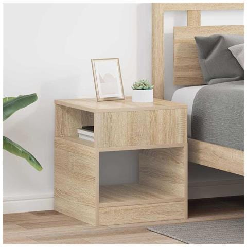 Tavolino 2 pcs Rovere Sonoma 40,5 x 40 x 45 cm - Foto 2