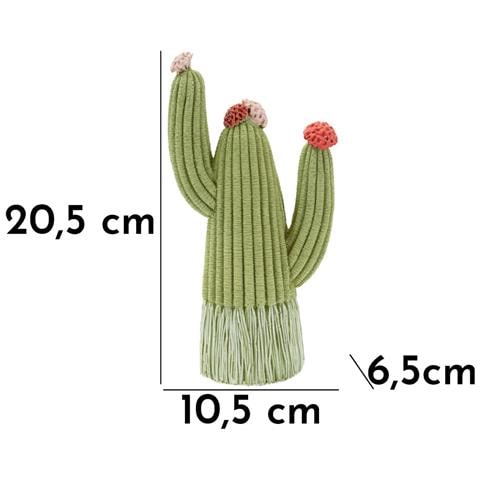 Cactus Decorativo In Resina Multicolore Piccolo - Foto 7