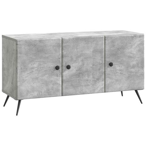 Mobile TV Grigio Cemento 99 x 34,5 x 50 cm Legno ingegnerizzato - Foto 1