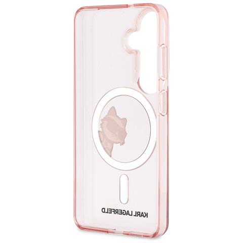 Karl Lagerfeld Peekaboo Choupette Custodia Protettiva Per Samsung Galaxy S26, Rosa - Foto 7