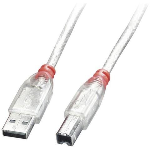 Cavo Usb 2.0 Tipo A / b Trasparente, 0.5m - Foto 2