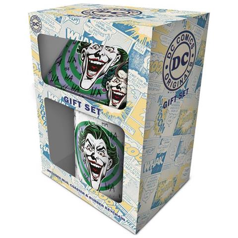 Dc Comics: The Joker Hahaha Gift Set (set Tazza, Sottobicchiere E Portachiavi)  - Foto 1