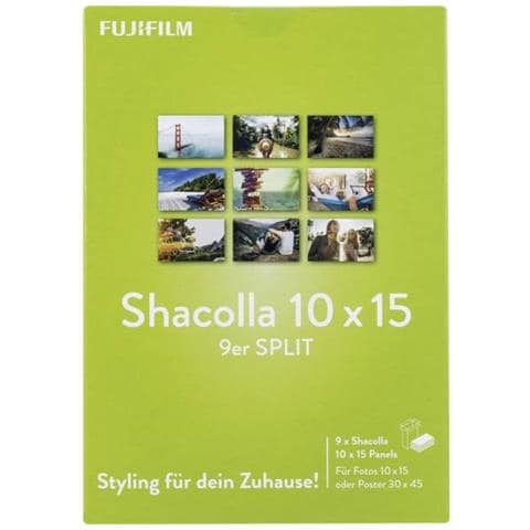 Pannelli Autoadesivi Shacolla Carta Fotografica 10 x 15 cm 9 Pezzi Colore Bianco - Foto 1