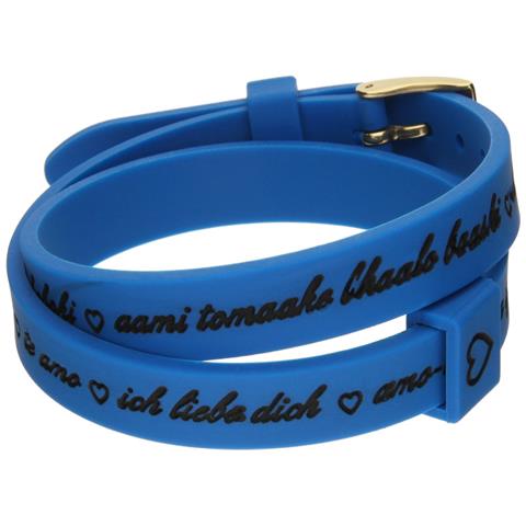 Mod. I Love You Gold - Bracciale In Silicone / silicone Bracelet - Foto 1