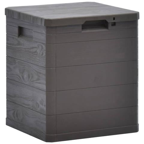 Baule da Giardino 90 L Marrone - Foto 1