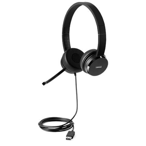 LENOVO - Cuffie USB Stereo 100 con Filo Colore Nero - ePRICE