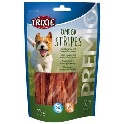 "" Premio Omega Stripes "" Con Petto Di Pollo - Contenuto Da 100 Gr. - Foto 2