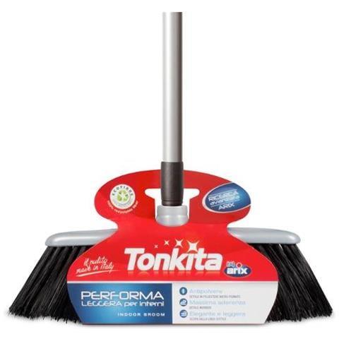 Scopa Leggera Performa Per Interni Caratterizzata Da Setole Ultra-piumate E Morbide Che Le Conferiscono Capacità Antipolvere E Massima Aderenza. Grazie All' Assicella Compatta, Infine, È Elegante E Leggera - Foto 1