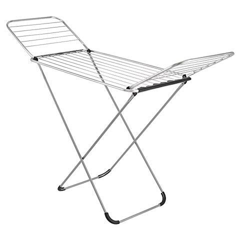 40751510080 - Stendibiancheria Pieghevole Lipari, Grigio Argento, Metallo - Foto 2