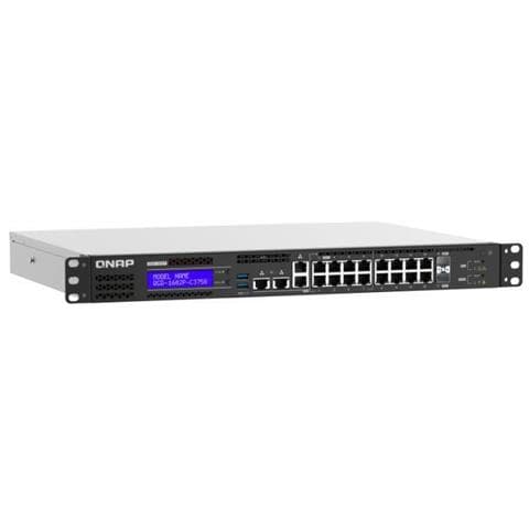 Switch QGD-1602P 8 Porte Gigabit 10 / 100 / 1000 con 2 Porte Ethernet SFP+ - Foto 2