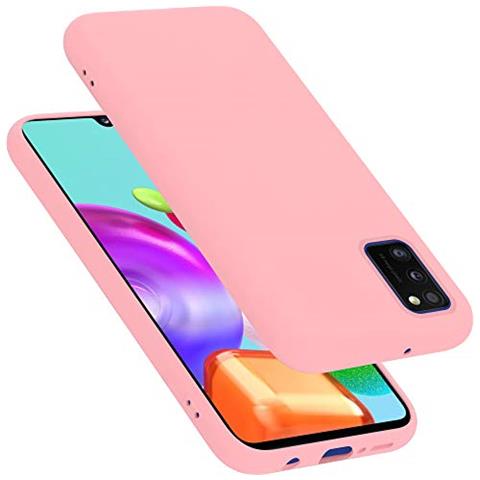 Custodia Compatibile Con Samsung Galaxy A41 In Liquid Rosa - Coperchio Protettivo In Silicone Tpu Flessibile - Foto 1