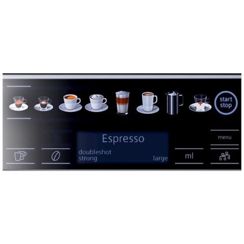 Macchina da Caffè Espresso Automatica EQ. 6 1.7 Lt. Potenza 1500 Watt Colore Nero Argento - Foto 4