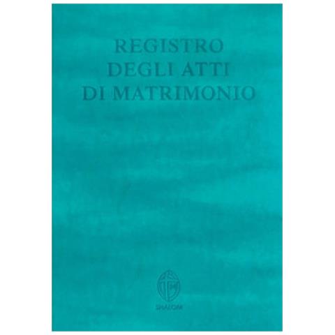 Editrice - Registro Degli Atti Di Matrimonio - Foto 1