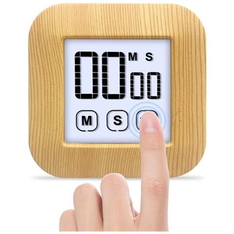 TIMER Timer Schermo Schermo ampio schermo in plastica SPORT Timer Chiaro cifre 