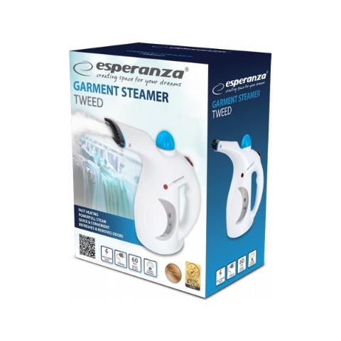 EHI006 stiratrice a vapore Vapore per indumenti portatile 0,2 L 800 W Nero, Blu, Bianco - Foto 4