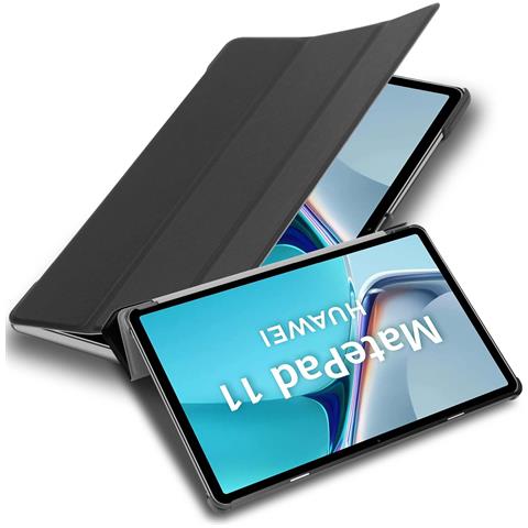 Cadorabo Custodia Per Tablet Compatibile Con Huawei Matepad 11 (10.95 Zoll) In Nero Satin - Coperchio Protettiva Ultra Sottile Con Funzione Auto Wake Up E Stand - Foto 1