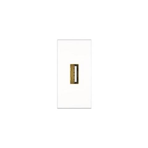 7464000922 Presa Energia Usb Bianco - Foto 1