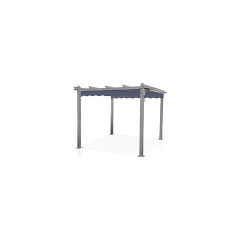 Gazebo Da Giardino Astoria Cosma, con Telo Grigio Grigio - Foto 5