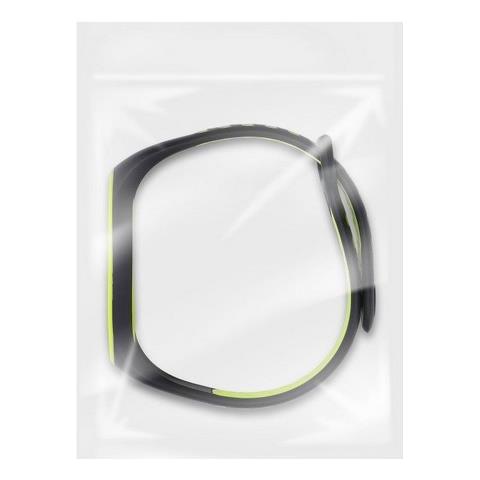 Cinturino Silicone Watch Band Per Xiaomi Mi Band 5 - 6 - 7 Black-green - Foto 3