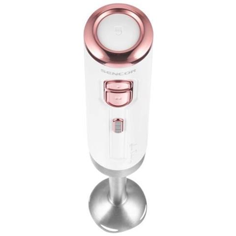 Frullatore ad Immersione SHB 9000WH con Recipiente da 0.7 L Potenza 9000 Watt Colore Bianco - Foto 3