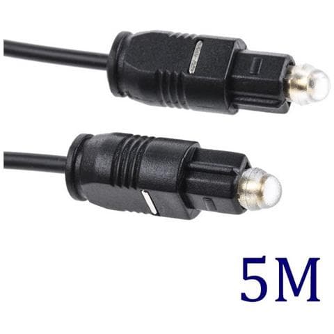 Opt5m Cavo Fibra Ottica Audio Ottico Digitale 5m Black - Foto 2