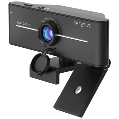 Sync 4K webcam 8 MP 1920 x 1080 Pixel USB 2.0 Nero - Foto 2