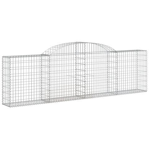 Cesto Gabbione Ad Arco 300x30x80/100 Cm Ferro Zincato - Foto 1