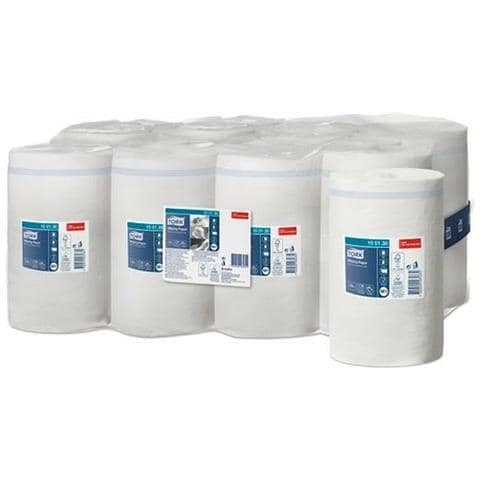 Carta Assorbente Per Le Mani Tork Bianco 120 M - Foto 1