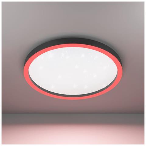 Montemorelos-Z illuminazione da soffitto Nero, Bianco LED E - Foto 3